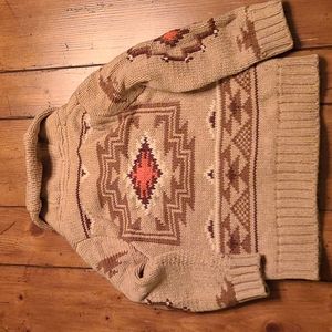 Baby Gap Aztec Cardigan Sweater 3T